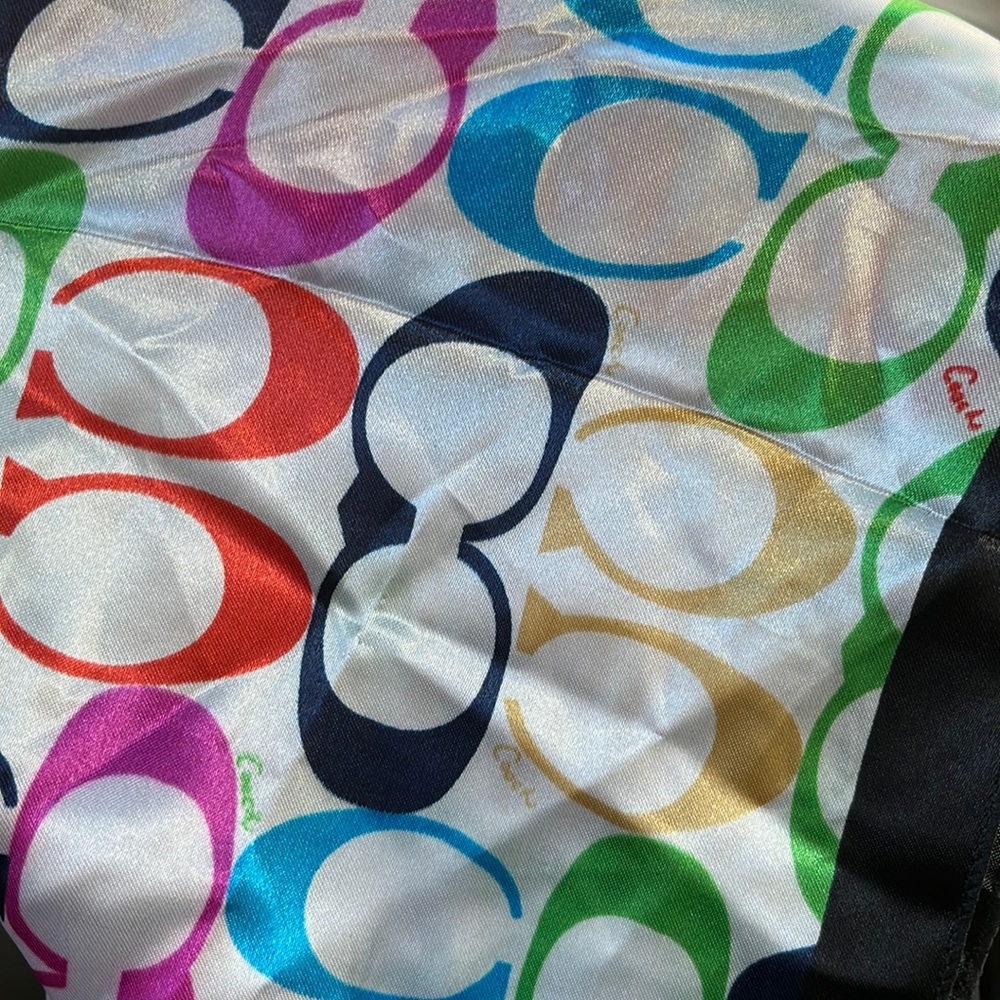 Coach Square Scarf